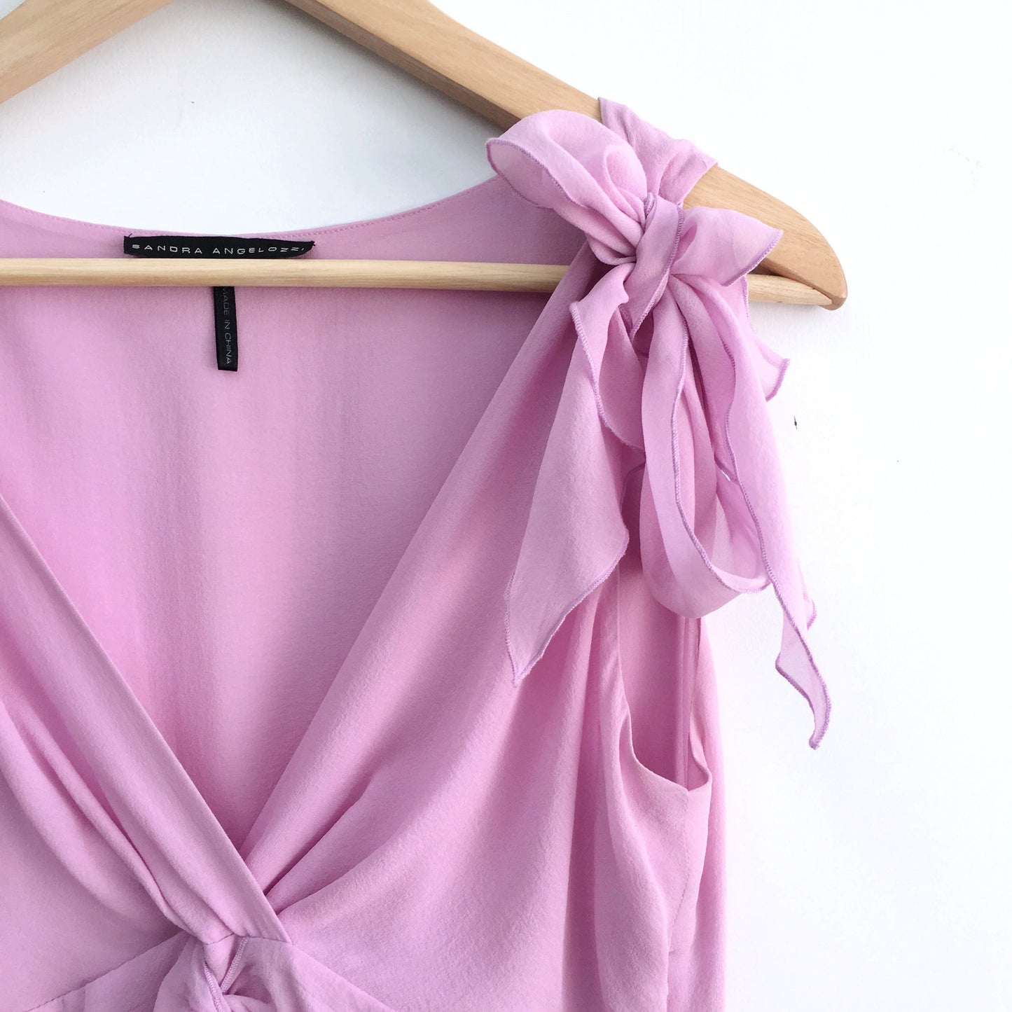 Sandra Angelozzi Silk Blouse - size 38