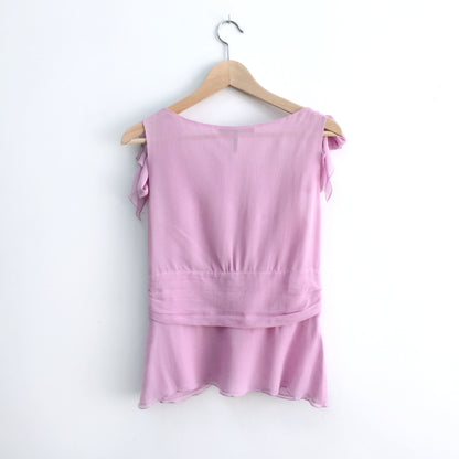 Sandra Angelozzi Silk Blouse - size 38