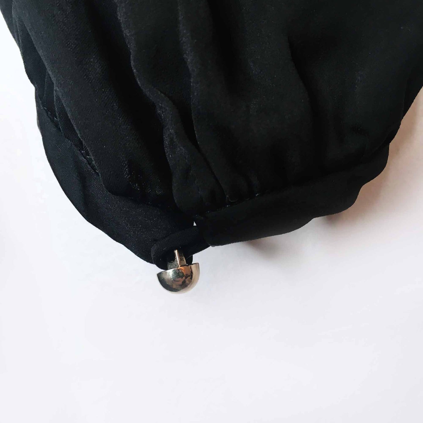 Sandro Paris silk painters dress with braided trim - size 2