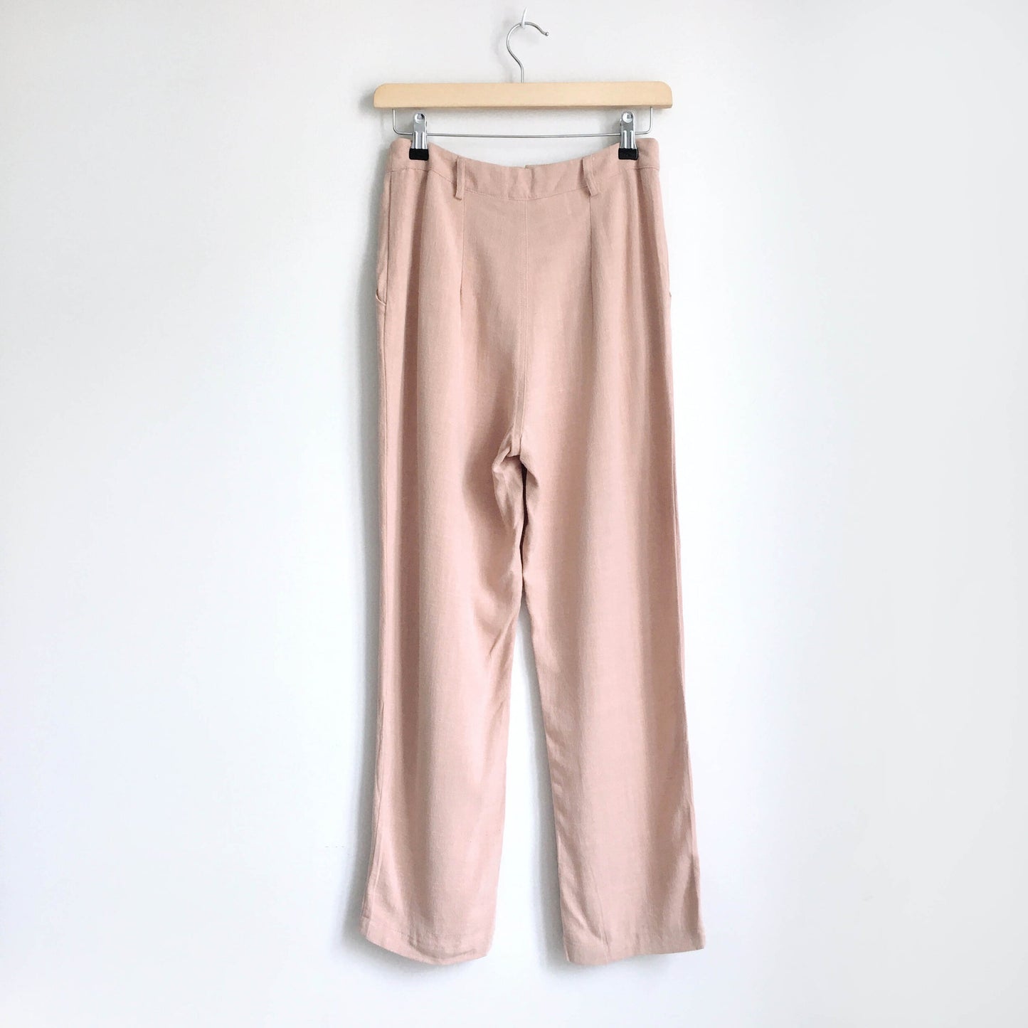 NWT Sans Souci high waist button pleat front pant - size Small