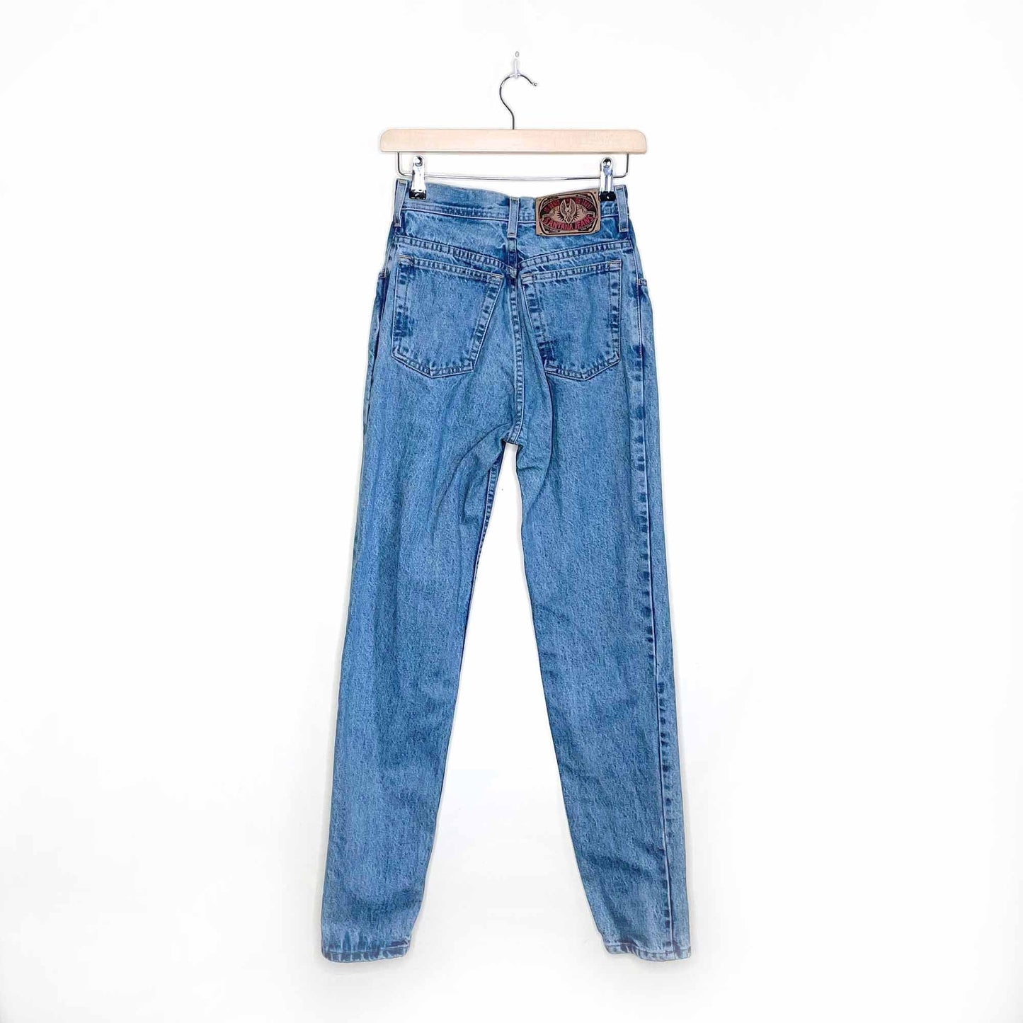 vintage santana parasuco slim high rise jeans - size 27 (25)