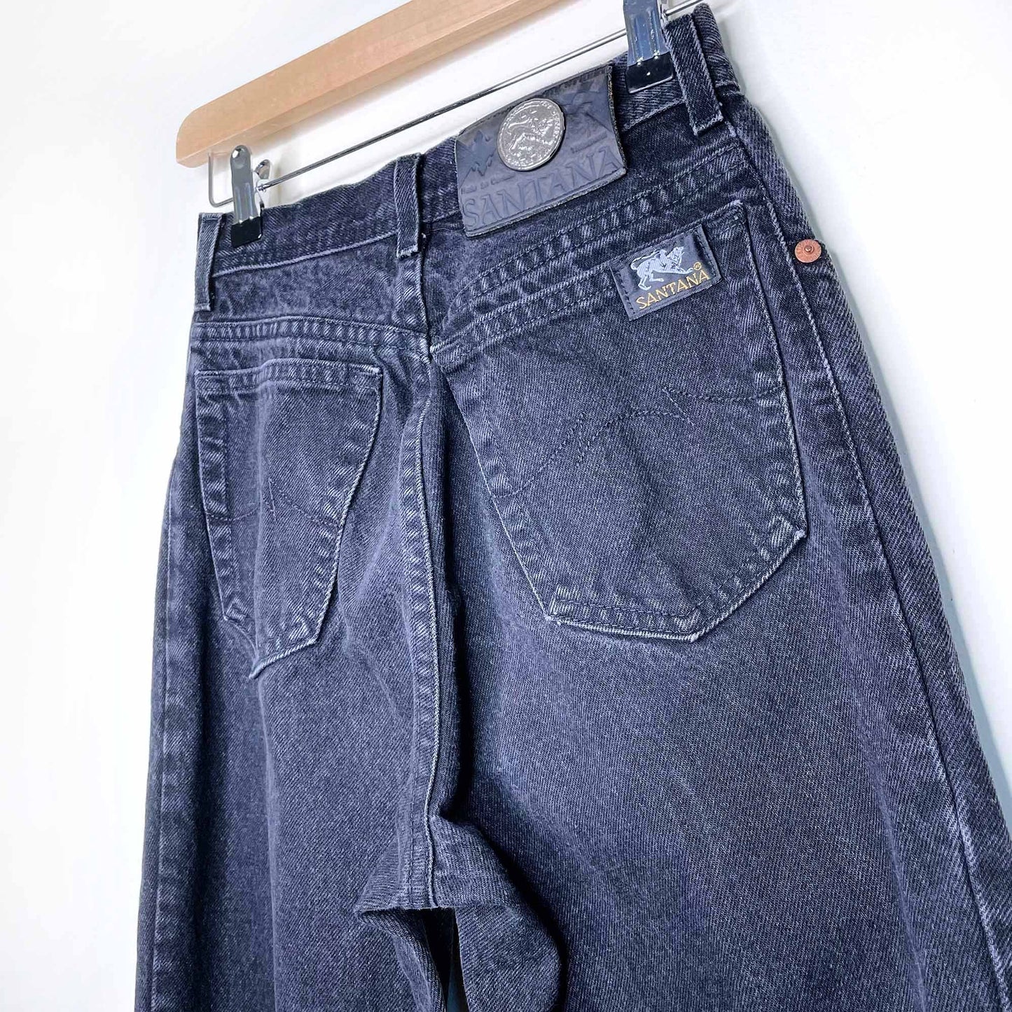 vintage santana parasuco slim high rise jeans - size 28 (24)