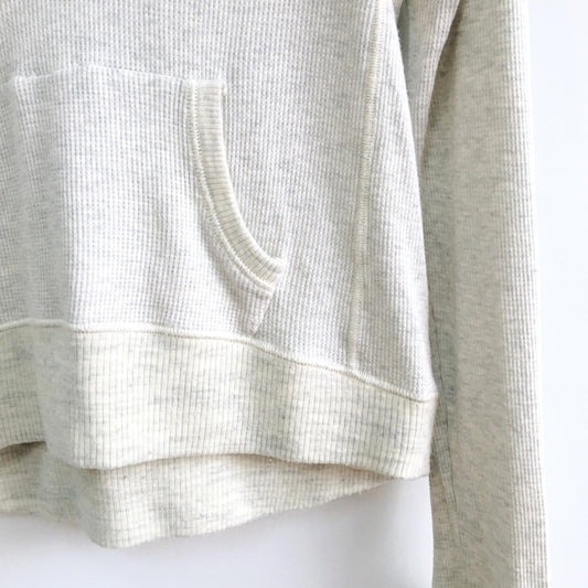 Saturday Sunday Fair Isle Thermal Hoodie - size Medium