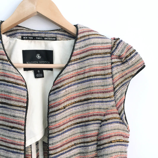 Maison Scotch cap sleeve jacket - size 1