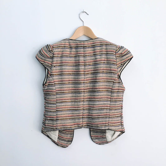 Maison Scotch cap sleeve jacket - size 1