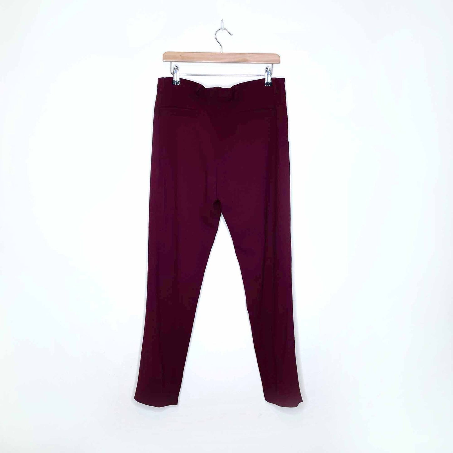 séfr séfr wool-blend crepe tapered leon trouser - size medium