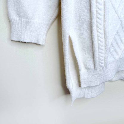 luna cozy cable knit sweater set - size OS
