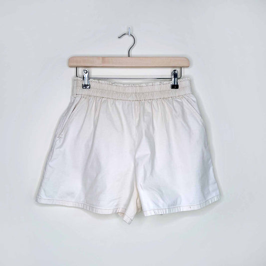 yishion cotton high rise every day shorts - size large