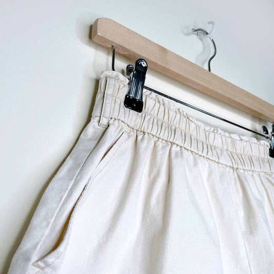 yishion cotton high rise every day shorts - size large