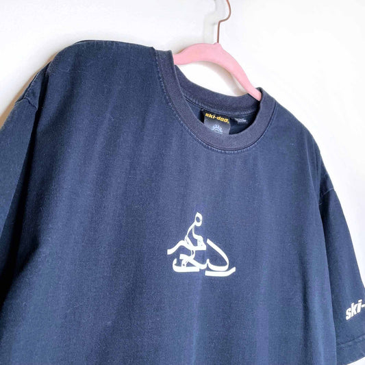 ski-doo bombardier heavyweight tee - size medium