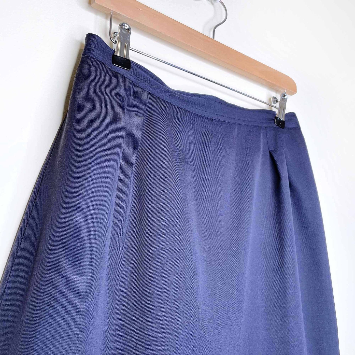 vintage christian dior sport wool career skirt - size 14