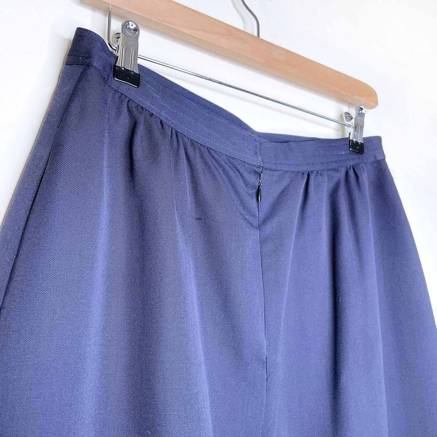 vintage christian dior sport wool career skirt - size 14
