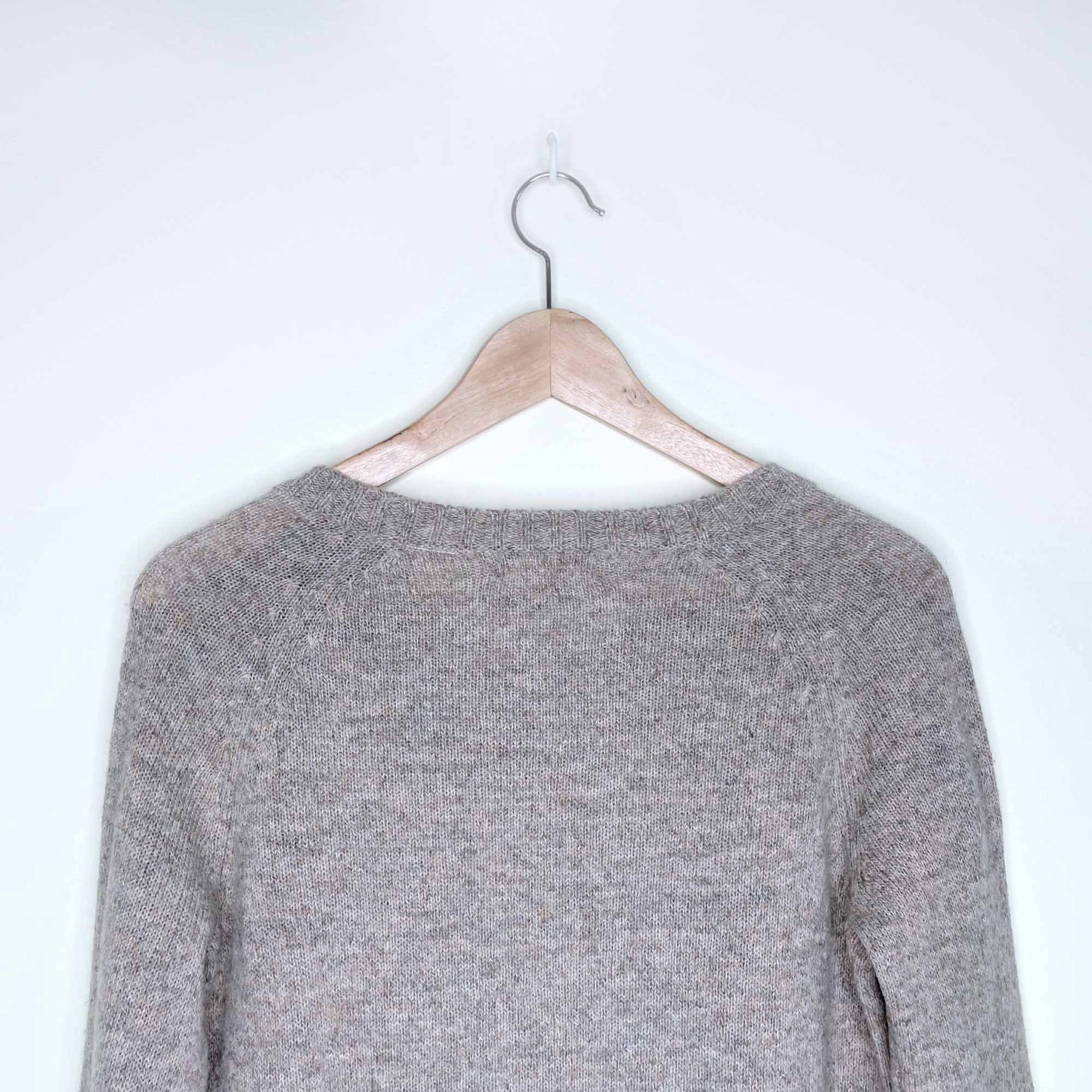 sleeping on snow floral embroidered wool-blend sweater - size xs