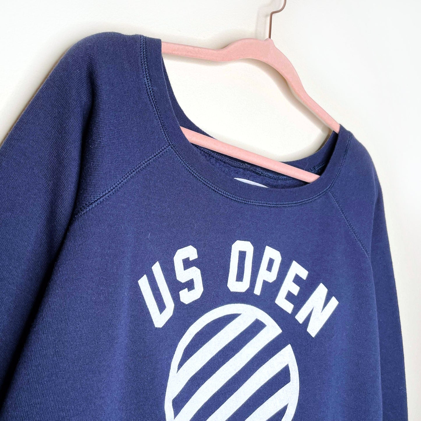 sol angeles us open tennis ball crewneck sweatshirt - size medium