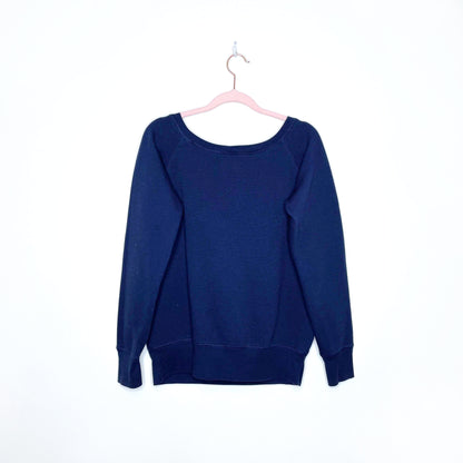 sol angeles us open tennis ball crewneck sweatshirt - size medium