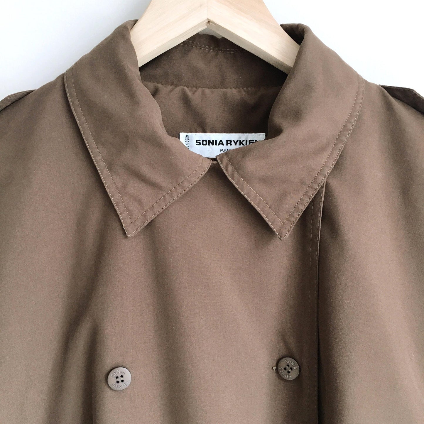 Sonia Rykiel Paris oversized vintage trench - size Medium