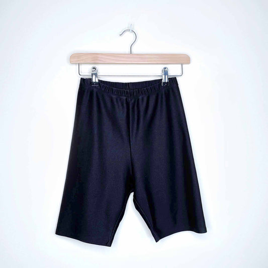 modern nation bodywear high rise long cycling spandex - size large