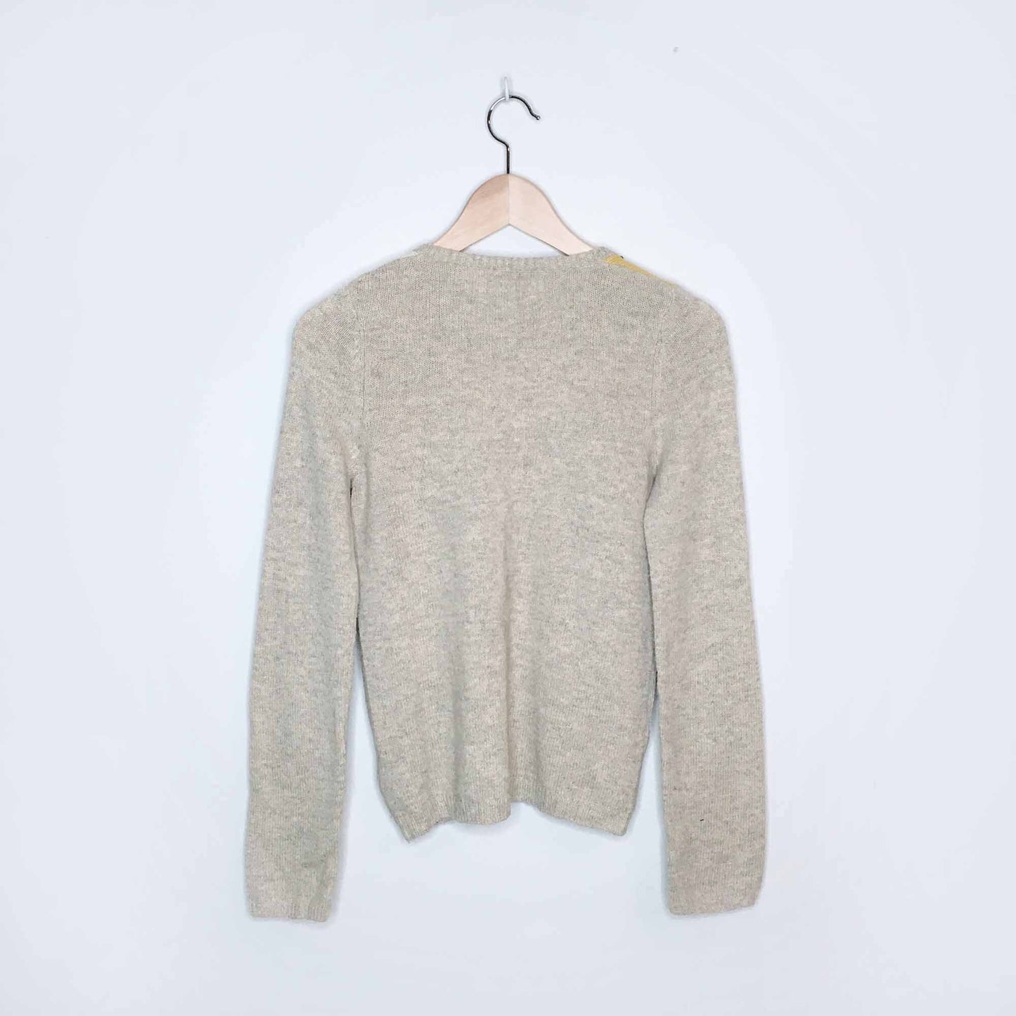 Sparrow Carlotta embellished flower wool cardigan - size xs