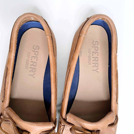 sperry topsider tremont kiltie leather fringe loafers - size 6.5