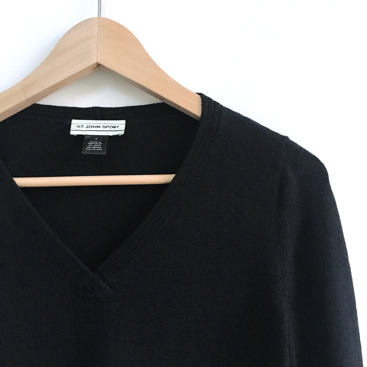 st. john sport wool jumper - size xs