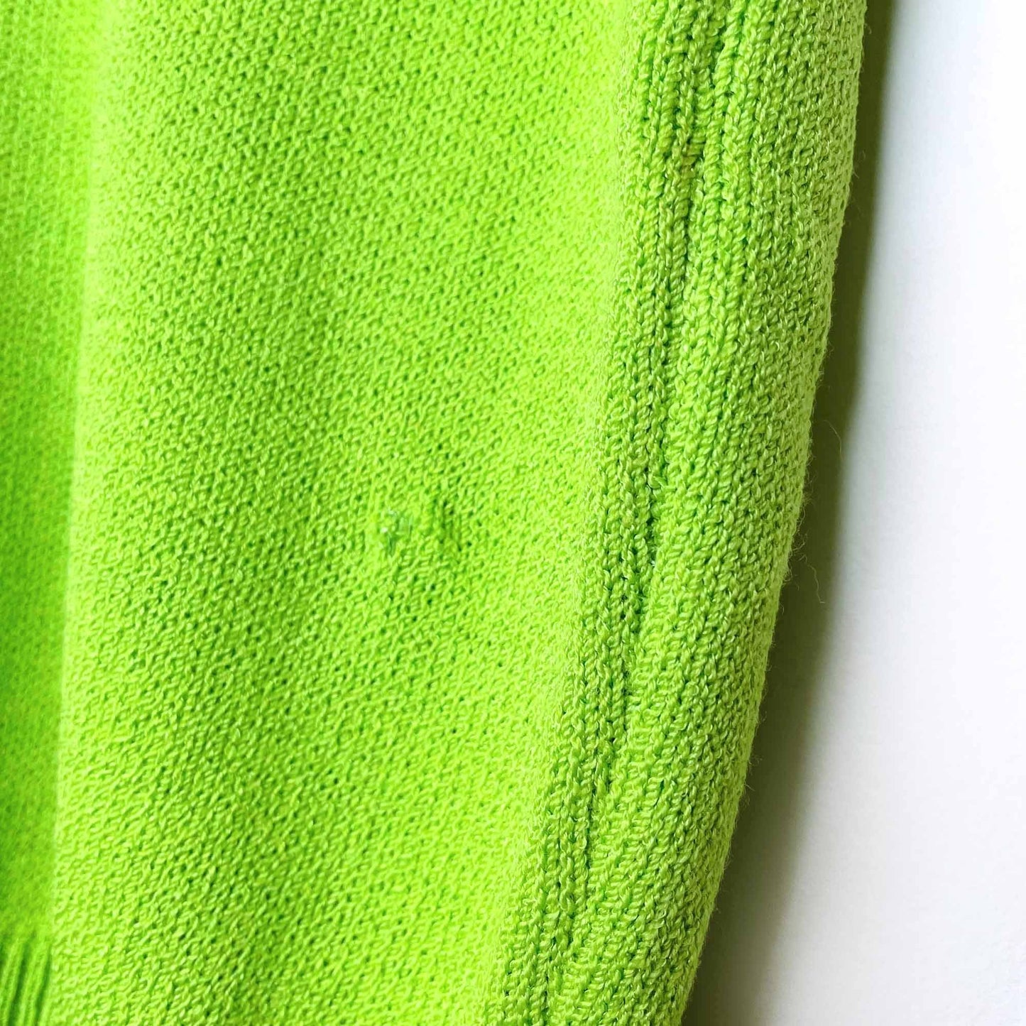 vintage st john 70's mod retro knit tank - size P