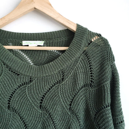 Staring at Stars loose wavy knit sweater - size Small