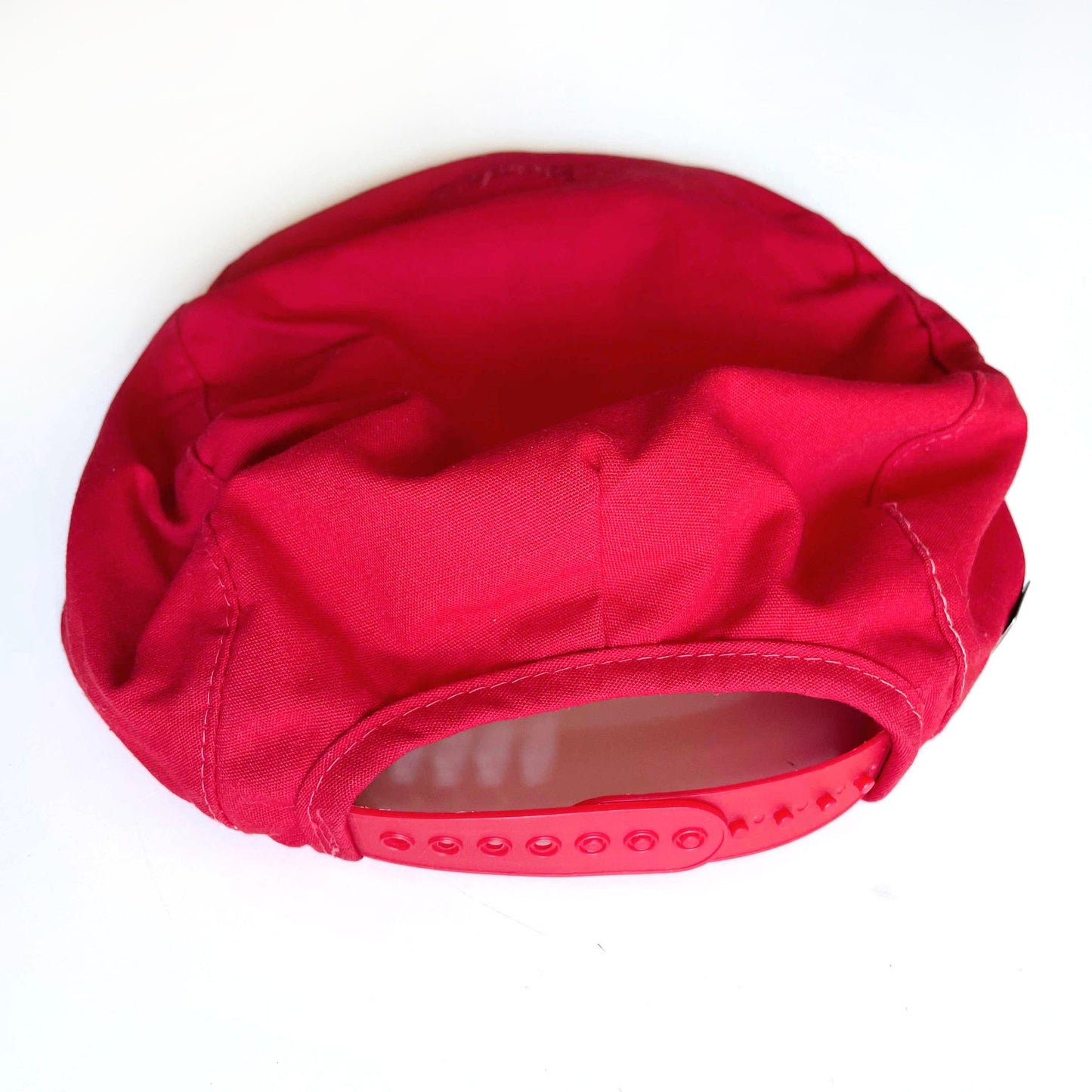 vintage stark's red flat cap - OS