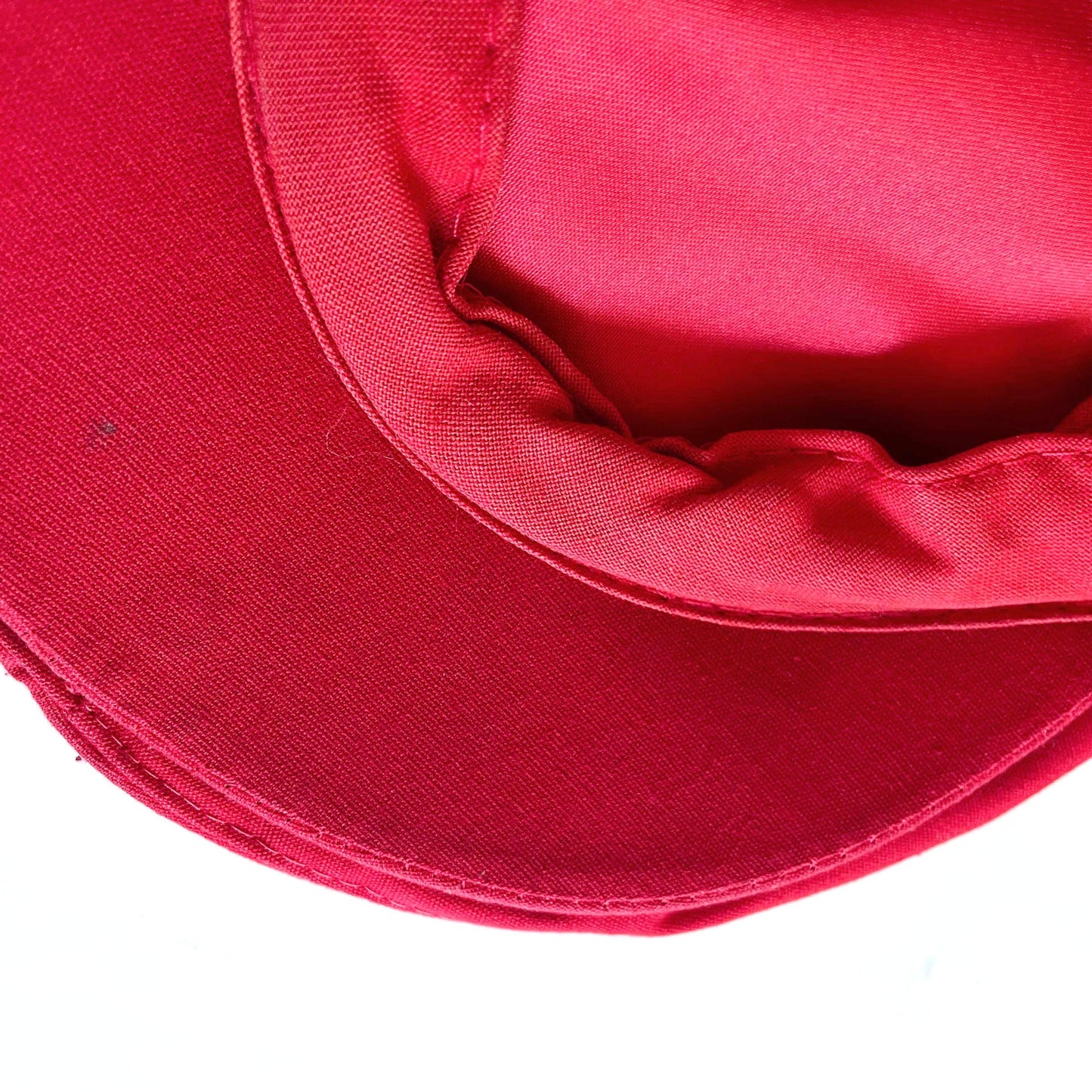 vintage stark's red flat cap - OS