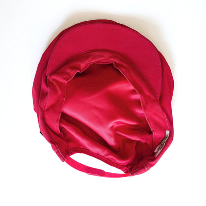 vintage stark's red flat cap - OS
