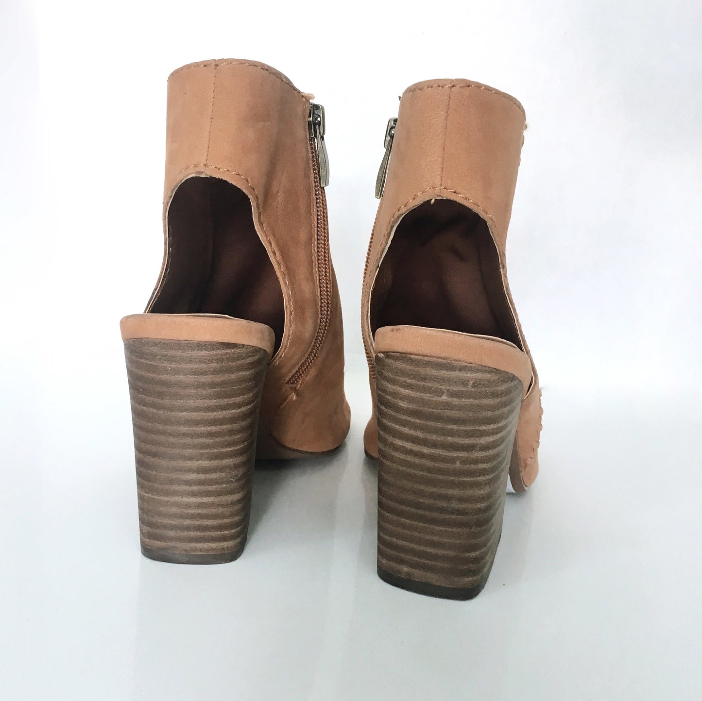 Steve Madden Booties with Leather Braid - size 8.5