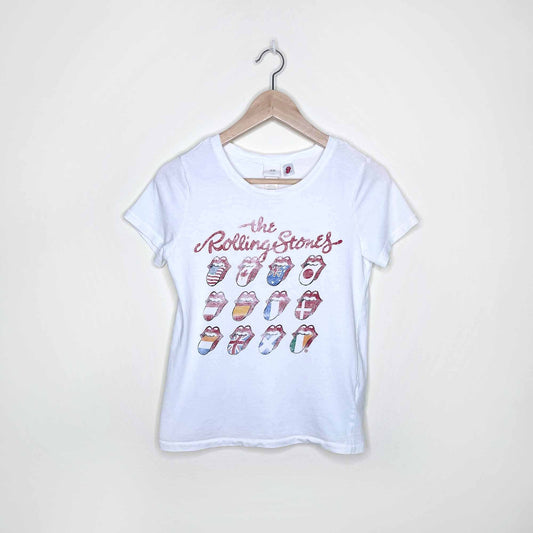 H&amp;M Rolling Stones world tour band tee - size xs