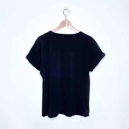 Rolling Stone distressed band tee - size Medium