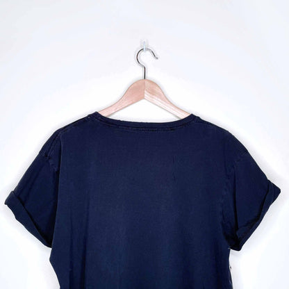 Rolling Stone distressed band tee - size Medium