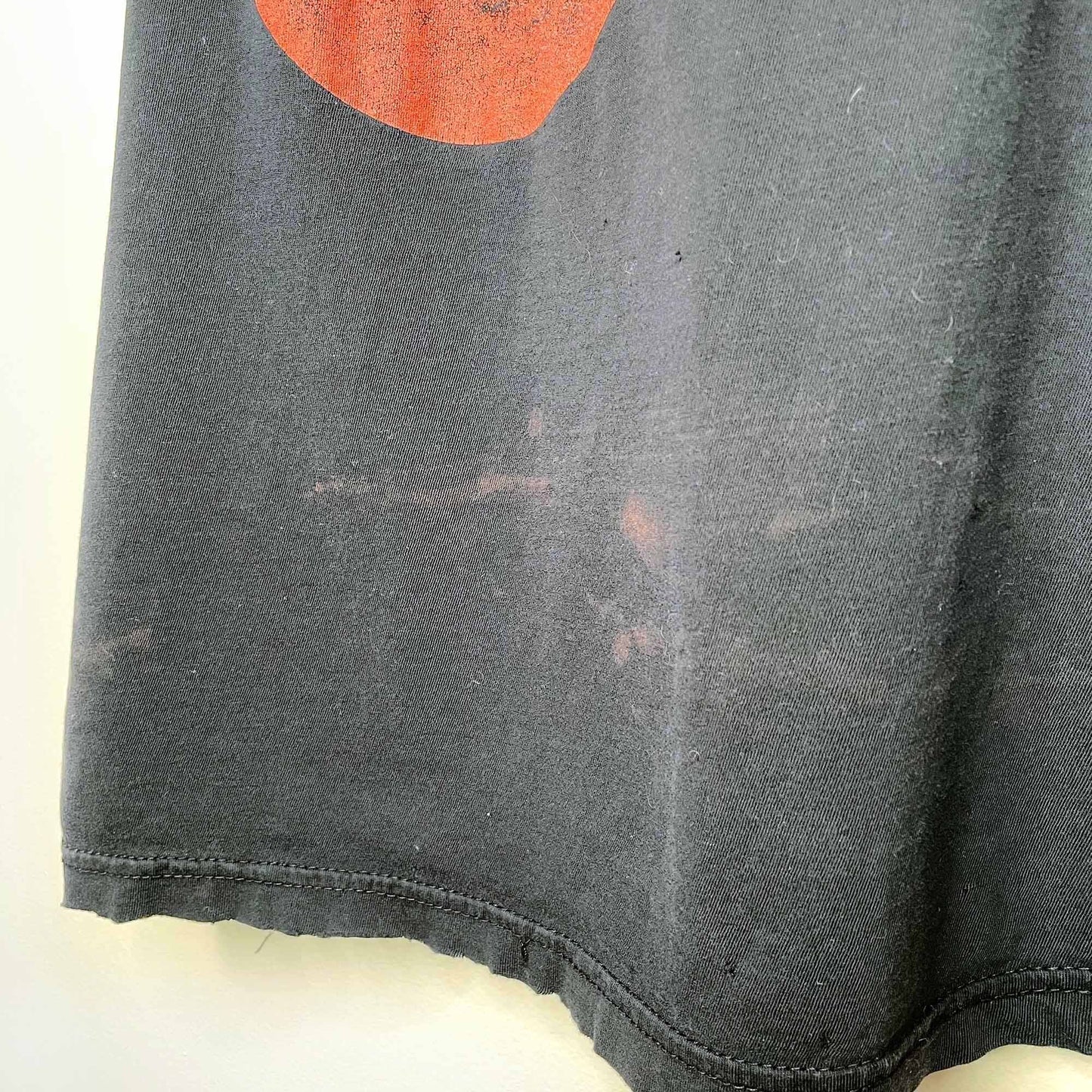 Rolling Stone distressed band tee - size Medium