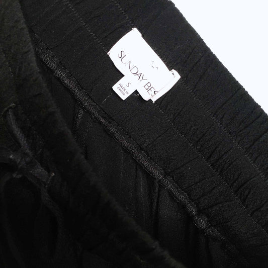 Sunday Best high rise crepe jogger - size small