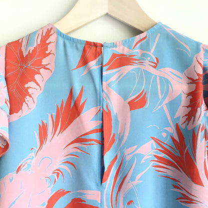 Sunday Best Aritzia tropical flutter sleeve top - size xxs