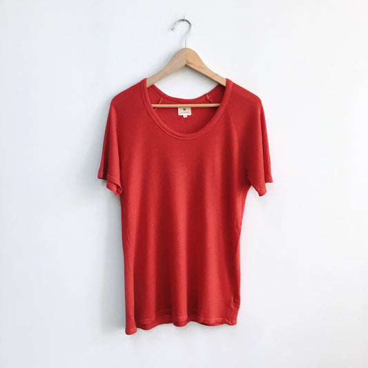 Sundry red raglan sweatshirt t-shirt - size 1