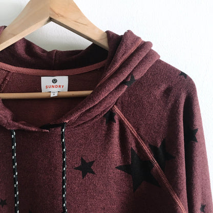 Sundry stars crop hoodie - size 3