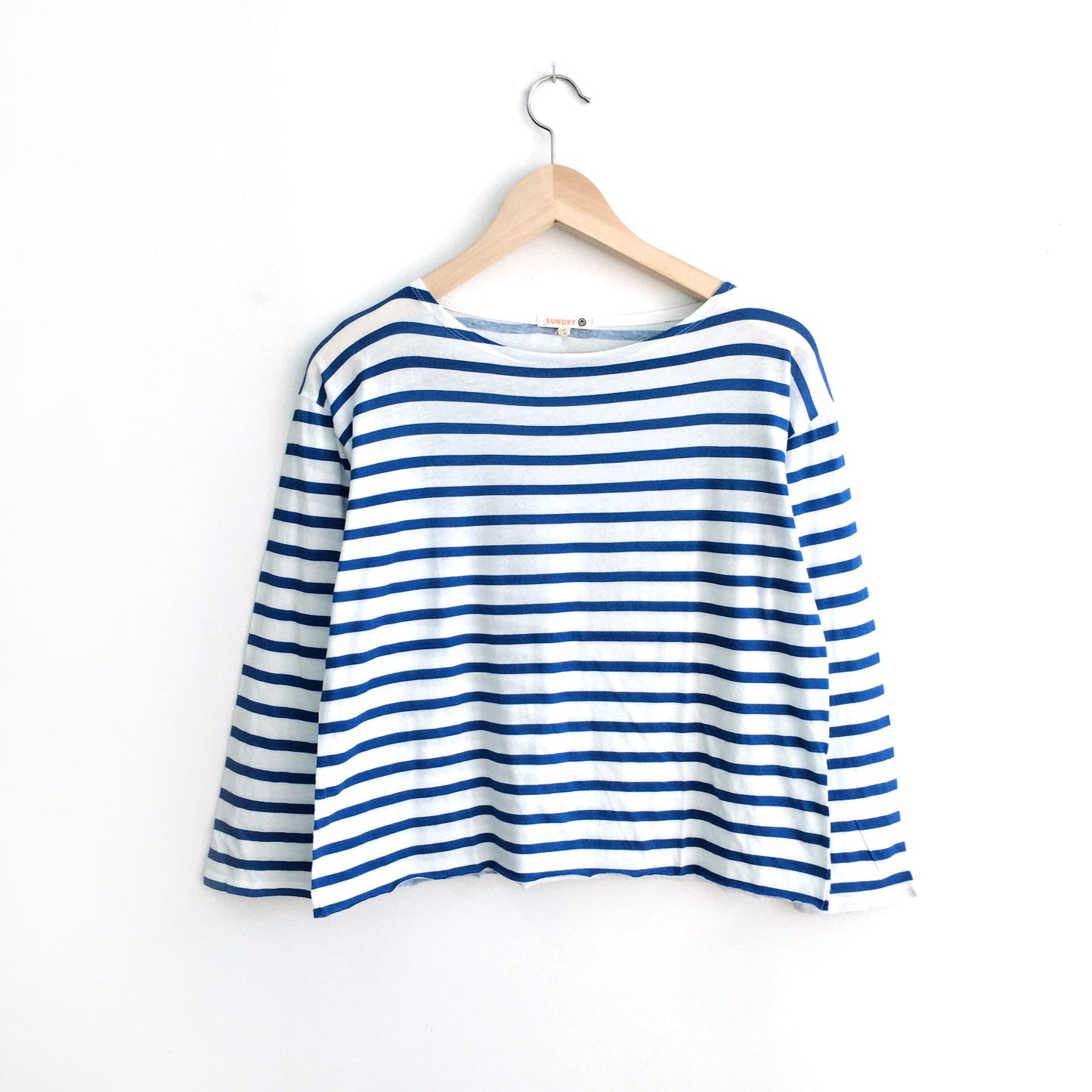 Sundry blue striped long sleeve tee - size 1
