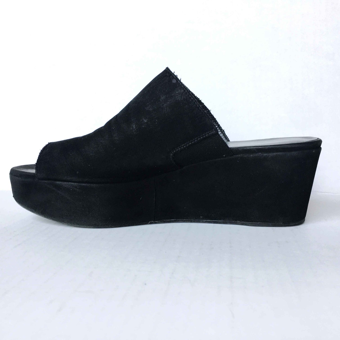 Stuart Weitzman Flatout leather platform Slides - size 8