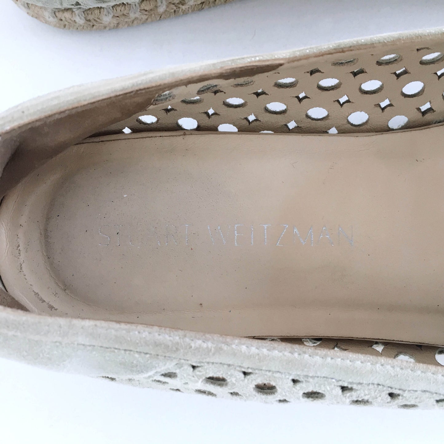 Stuart Weitzman County Espradilles - size 10