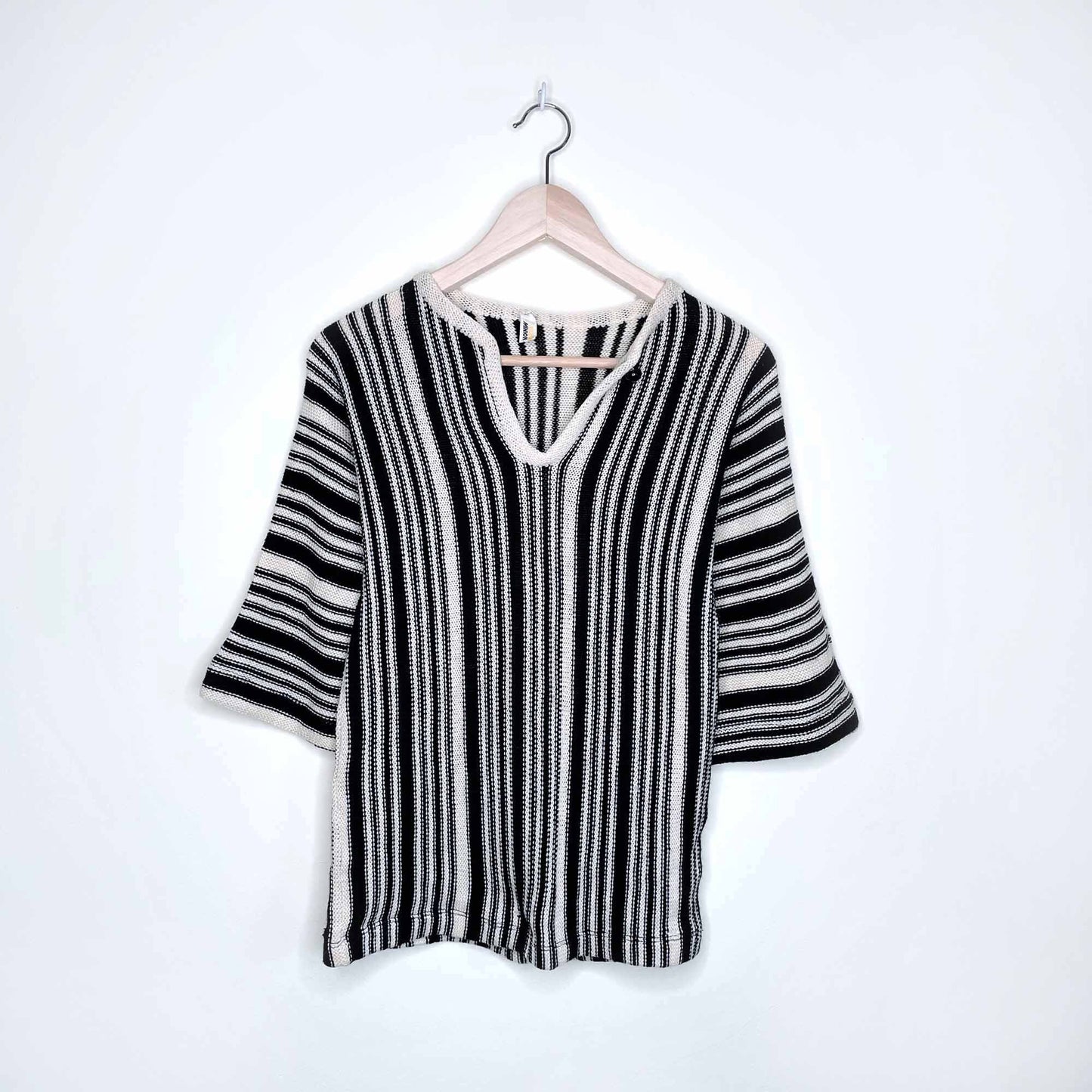 vintage minion pullover striped wool sweater - size 46