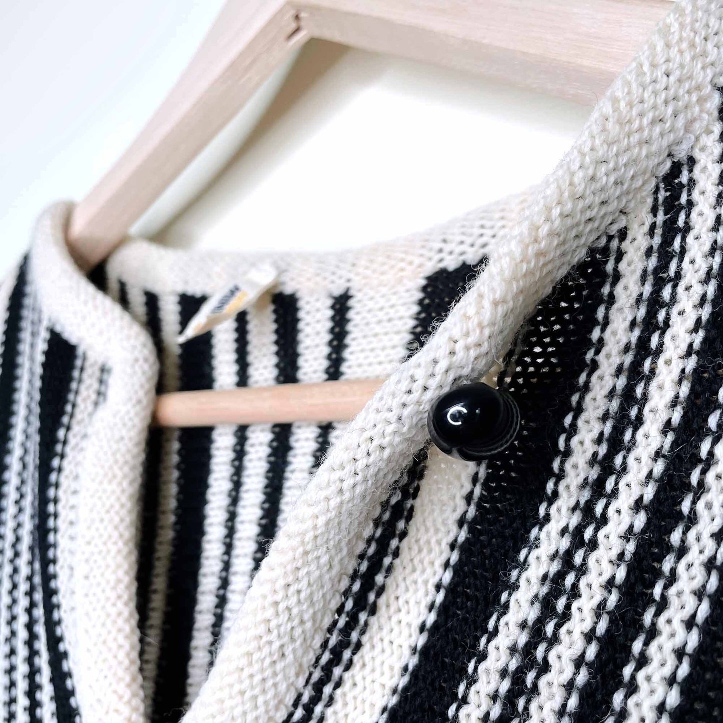 vintage minion pullover striped wool sweater - size 46