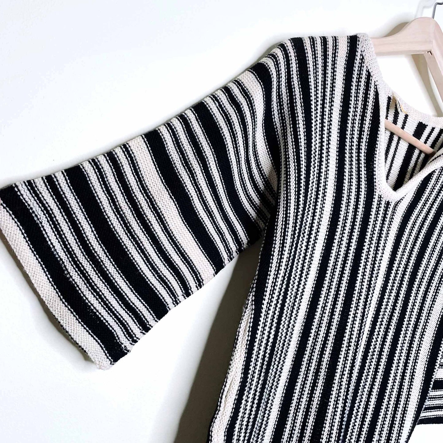 vintage minion pullover striped wool sweater - size 46