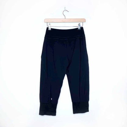 sweaty betty dance flex cropped yoga pants - size xs