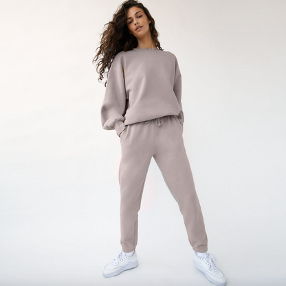 tna cozy fleece boyfriend sweatpant - size large