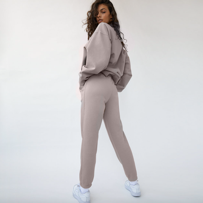 tna cozy fleece boyfriend sweatpant - size large