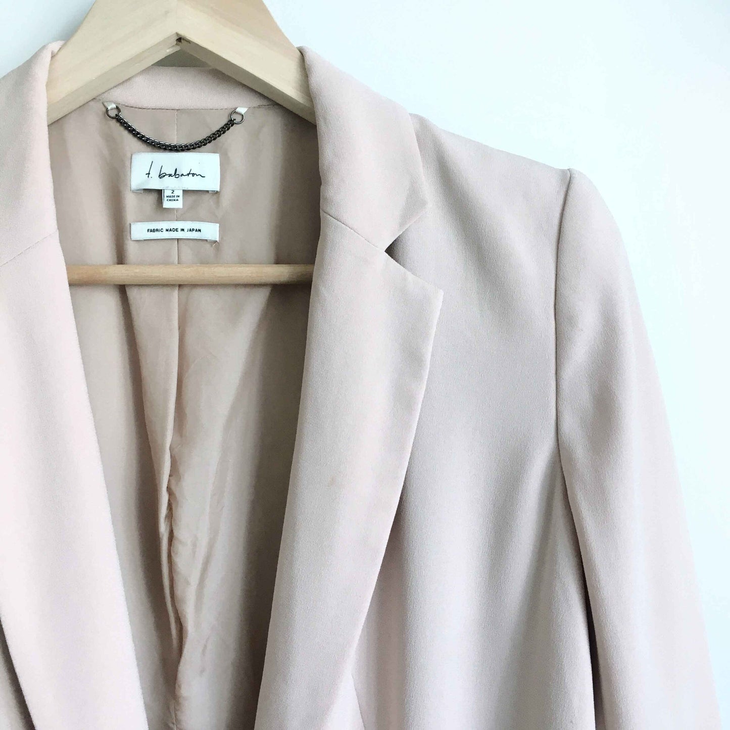 T Babaton Fleming Tuxedo Blazer - size 2