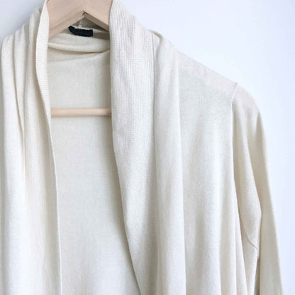 T. Babaton cashmere-silk Baldrick wrap cardigan - size Small