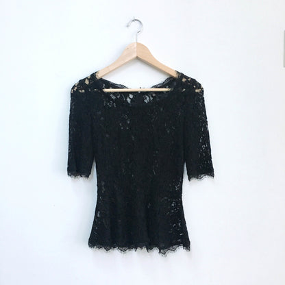 T Babaton Barrett peplum blouse - size Small